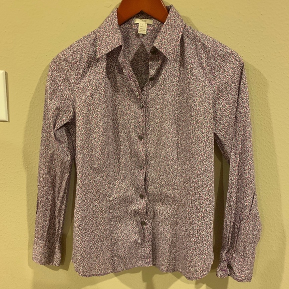 JCREW J. Crew Liberty Print Shirt Women's Size 0